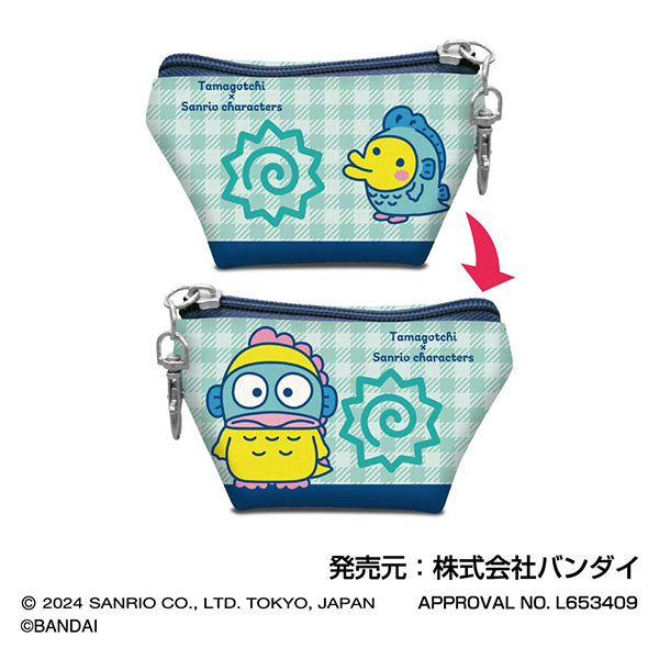 『たまごっち×サンリオキャラクターズ』イヤフォンポーチ  05 せびれっち×ハンギョドン
